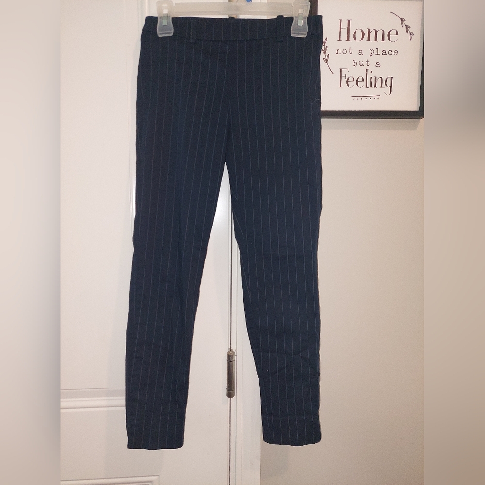 H&M pinstripe trousers